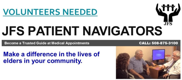 Join Our Team of JFS Patient Navigators – Upcoming Virtual Training on 7/19!